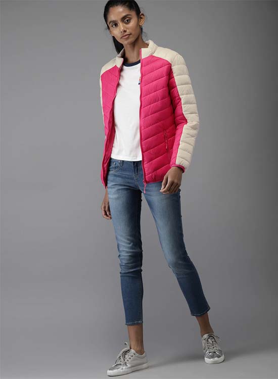 Moda Rapido Women Solid Puffer Jacket