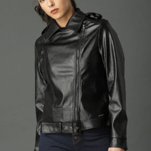 RDSTR Women Solid Biker Jacket