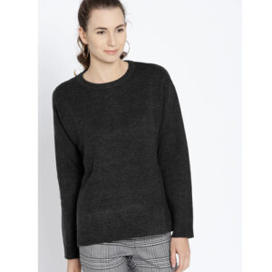 MANGO Women Solid Pullover