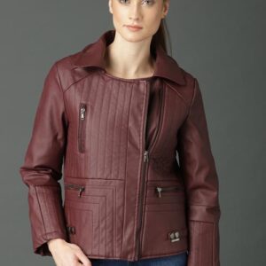 Roadster Women Solid Biker Jacket