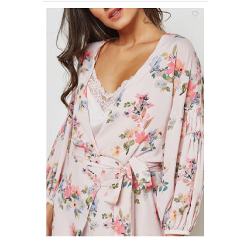 MANGO Floral Print Dress