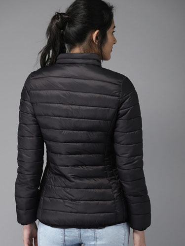 Moda Rapido Women Solid Puffer Jacket