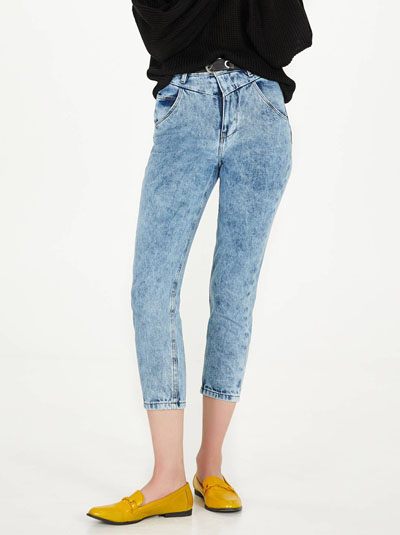 OVS Regular fit high rise jeans