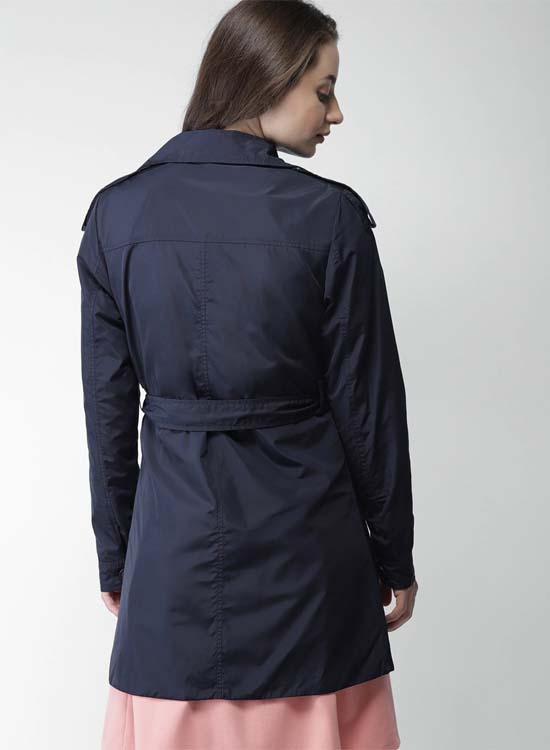 Mast & Harbour Women Solid Duster Jacket