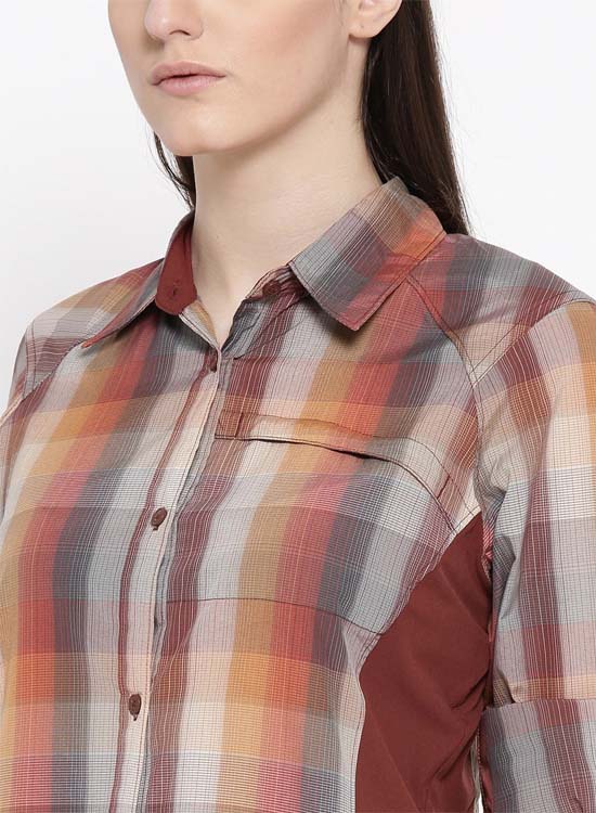 Columbia Women Plaid II UV Protect Outdoor Checked Shirt