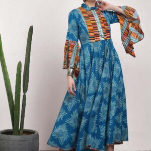 Sangria Women Printed Maxi Dress