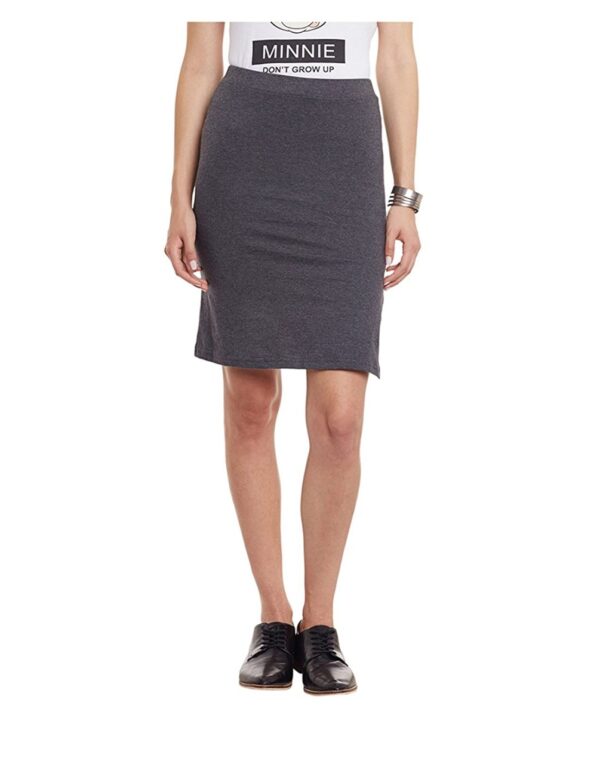 Yepme Kerli Ribbed Pencil Skirt